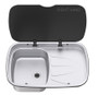 Thetford Spinflo Argent Caravan Sink & Drainer - Right Hand Thetford Spinflo Argent Caravan Sink & Drainer - Right Hand