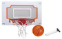 Kids Basketball set easily attaches to the door, easily adjust the height setting