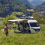 Roof-Mounted Campervan Motorhome Awning