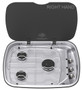 Spinflo Argent Caravan 3 Burner Hob with Glass Lid Spinflo Argent Caravan 3 Burner Hob with Glass Lid