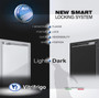 Vitrifrigo C39i Smart Locking System in Silver and Black