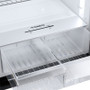 The crisper in the Dometic RMD 10.5S absorption fridge freezer serves as an extra storage shelf and features adjustable humidity . The crisper in the Dometic RMD 10.5S absorption fridge freezer serves as an extra storage shelf and features adjustable humidity .