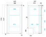 Vitrifrigo DP2600i 12/24v Caravan Compressor Fridge Dimensions Vitrifrigo DP2600i 12/24v Caravan Compressor Fridge Dimensions