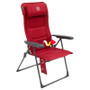 Heated camping chair powered by portable power bank Heated camping chair powered by portable power bank