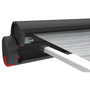 Deep Black Caravan Roll Out Awning Awning Slate Grey