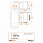 Vango Faros III low dimensions