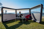 Vango AirBeam 3 Panel Elements Proshield inflatable wind shelter  Vango AirBeam 3 Panel Elements Proshield inflatable wind shelter