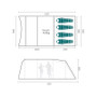 Welford 4 Person Poled Tent Dimensions Welford 4 Person Poled Tent Dimensions