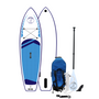 Blue sandbanks inflatable SUP kit