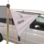 Voss sun canopy extended with side flaps