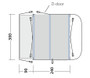 Newburg 240 Air Tall Drive-Away Awning tent kit dimensions Newburg 240 Air Tall Drive-Away Awning tent kit dimensions