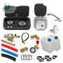 Campervan kit with cooker, pipework, water tanks and basin Campervan kit with cooker, pipework, water tanks and basin