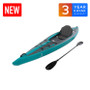 Sandbanks Optimal Inflatable Single Kayak Turquoise