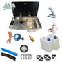 Campervan conversion starter kit with sink and hob