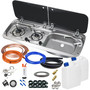 Campervan conversion kit with Dometic 9222 and gas and water system