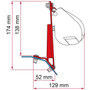 Fiamma F35s  Awning adapter bracket designed specifically for use on a ford custom