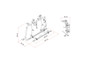 Fiamma VW T5 Pro - T6 Pro Tailgate Bike Carrier Dimensions