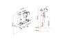 Fiamma Crafter E-Bike Carrier Dimensions Fiamma Crafter E-Bike Carrier Dimensions