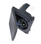 FAWO Black Flush Mains Inlet Socket - 01646T14399 FAWO Black Flush Mains Inlet Socket - 01646T14399