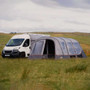 Vango Galli CC II Air Mid driveaway awning can be fitted to vehicles between 215cm and 255cm high Vango Galli CC II Air Mid driveaway awning can be fitted to vehicles between 215cm and 255cm high
