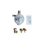 Gas Regulator for Marine, Motorhome and Caravan, with Elbow Connector Fitting - RCARA_WC