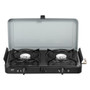 Dual burner cooker for flexible and versatile cooking on your next camping or caravan holiday  Dual burner cooker for flexible and versatile cooking on your next camping or caravan holiday