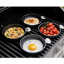 Ceramic "GreenGrill" pan with low heat retention control