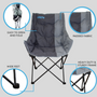 Padded camping chair Padded camping chair