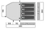 Easy Camp Hamra 4 Person Tent Dimensions