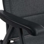 Outwell camping chair with ergonomic arm rests