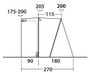 Outwell San Diego Drive Away Awning 175-200cm