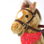 Tex the Root'nest Toot'nest Rocking Horse in town cute face
