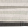 Blue Diamond 5 Pole Grey Stripe Traditional Windbreak