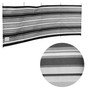 Blue Diamond 5 Pole Grey Stripe Traditional Windbreak