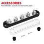Accessories for 5-Pin M8 Stud Terminal Busbar for Motorhome, Caravan, Campervan