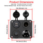 LED Charger Panel Product Dimensions LED Charger Panel Product Dimensions