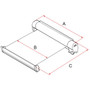 Dimensions for Fiamma Awning F45s 260 and 300 Dimensions for Fiamma Awning F45s 260 and 300
