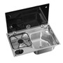 Space Saving Hob and Sink Combination Kitchen Unit Essential for Campers and Motorhome Vans Space Saving Hob and Sink Combination Kitchen Unit Essential for Campers and Motorhome Vans