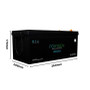 Foxygen 12v 460Ah Lithium Leisure Battery Campervan Caravan Motorhome Boat Dimensions
