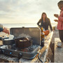 2 Cook 2 Pro Stove QR portable stove showing its use in cooking. 