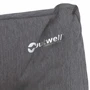  Outwell Alder Lake Chair closeup of logo print and material