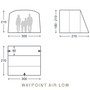Kampa Waypoint Drive Away Awning Dimensions Low