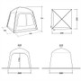 Outwell Dakota Camping Shelter M dimensions
