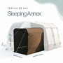 Traveller 260 Sleeping Annex Dimensions