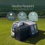Weather Resistant with Sun and Rain Protection