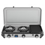 Cooker and Griddle Pan Outdoor Tent Awning Cooking