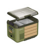 Dual hinged design removable lid