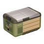 Camping cooler dual zone fridge freezer