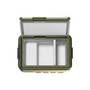 Outdoor camping dual zone fridge freezer box