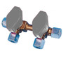 Double gas valve manifold with shut off valves Double gas valve manifold with shut off valves